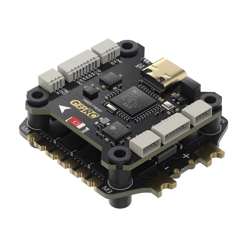 Стек GEPRC TAKER F745 BT 8Bit 60A, контроллер и регулятор 4-в-1