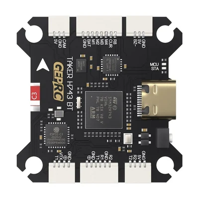 Полётный контроллер GEPRC TAKER H743 BT, STM32H743, Bluetooth
