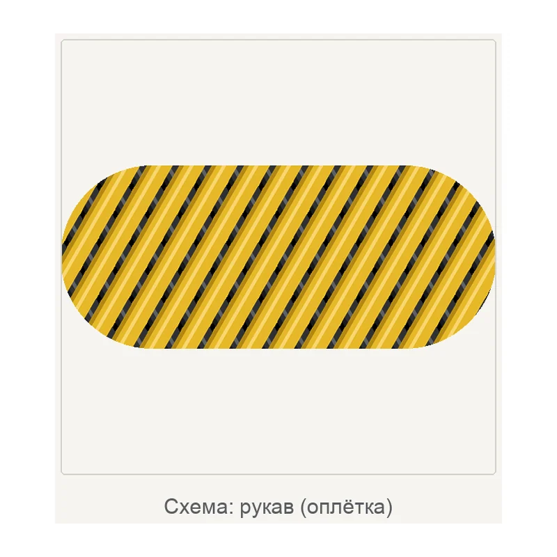 Схема: рукав (оплётка)