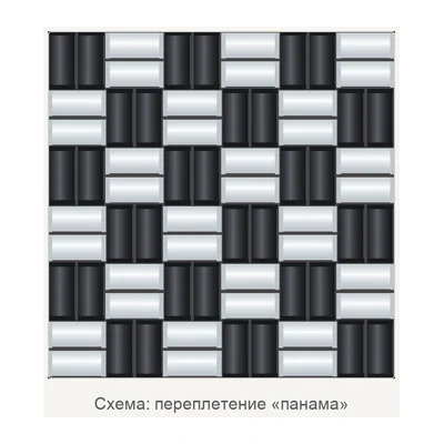 Гибридная стекло-углеродная ткань Style 735, 780 г/м², панама 2/2