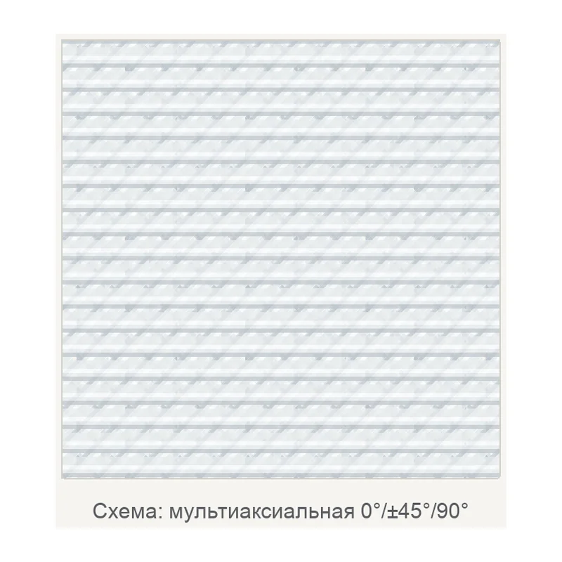 Схема: мультиаксиальная 0°/±45°/90°