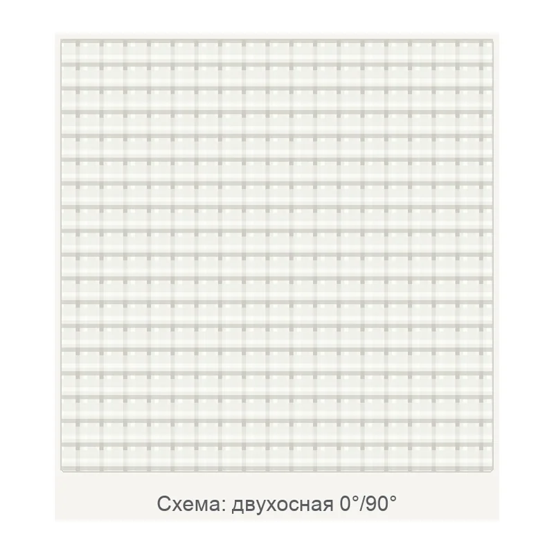 Схема: двухосная 0°/90°