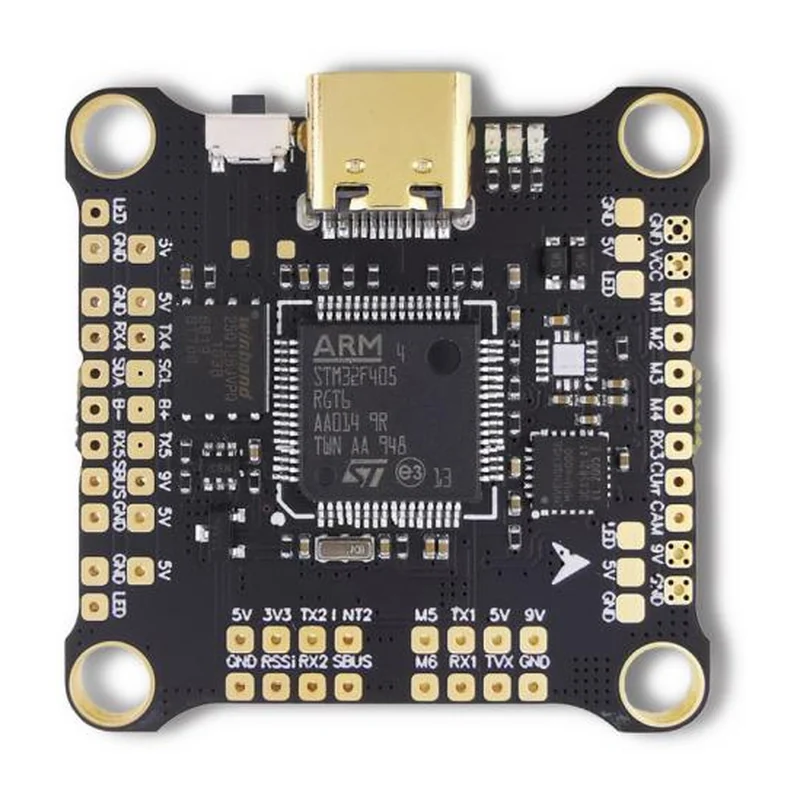 Полётный контроллер HAKRC F4530D, STM32F405 и MPU6500, 5 портов UART