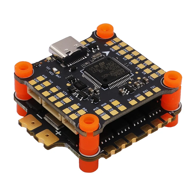 Стек HAKRC 70A F4, контроллер STM32F405 и регулятор 4-в-1, 30,5×30,5 мм