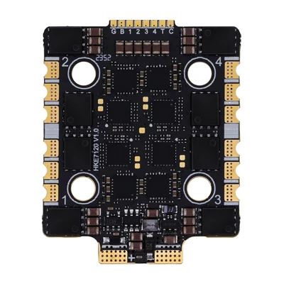 Регулятор хода HAKRC 7120 4-в-1, 2S–8S, 65 А длительно, 20×20 мм
