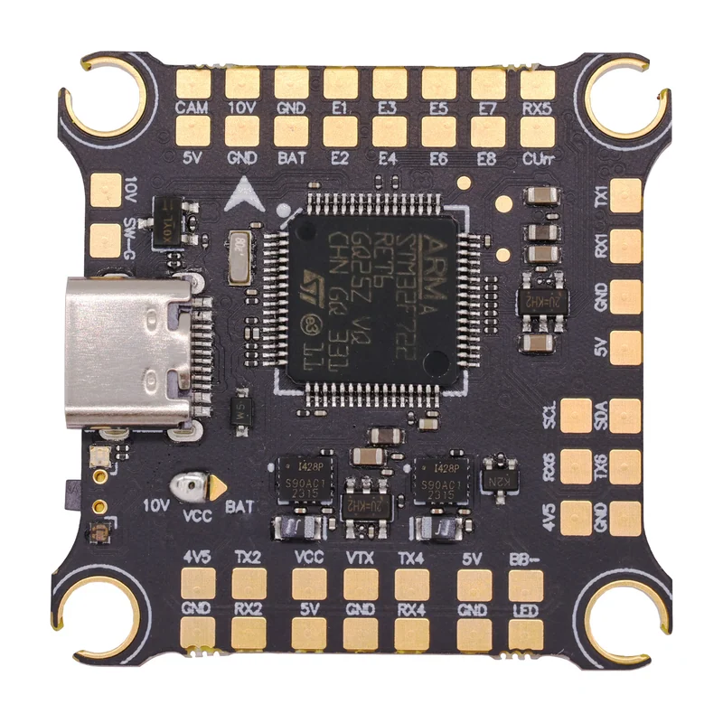 Полётный контроллер HAKRC 7230V2, STM32F722 и ICM42688, 30,5×30,5 мм