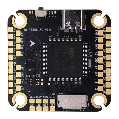 Полётный контроллер HAKRC 8S H743, STM32H743 480 МГц, 8 UART, 2S–8S