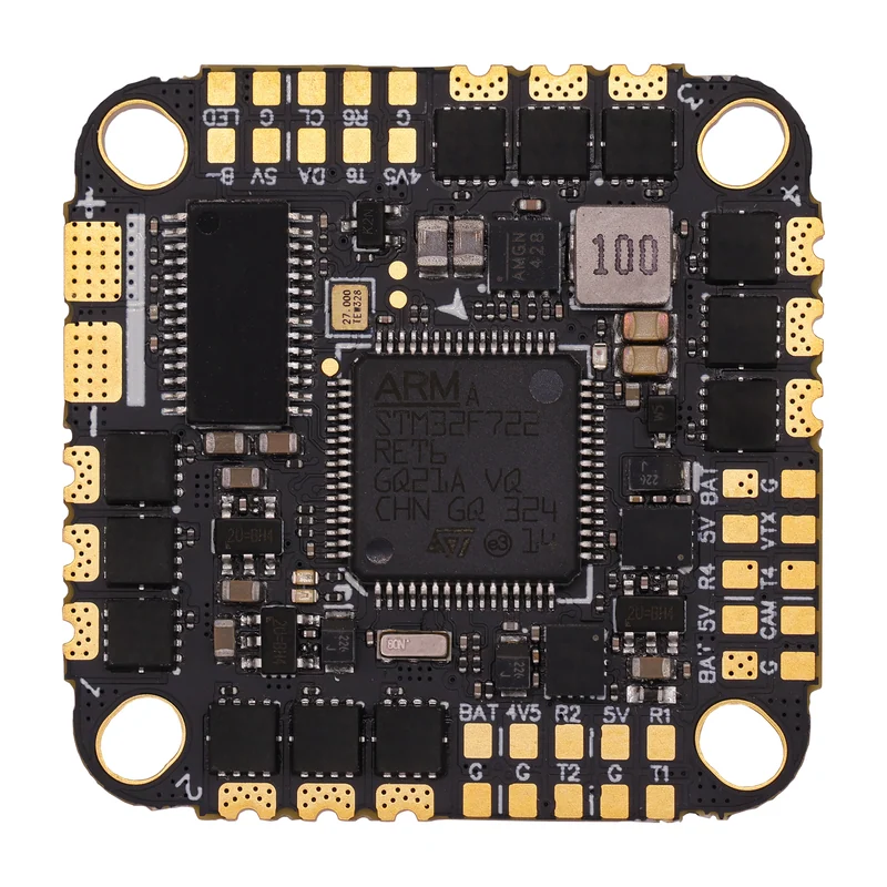 Полётный контроллер HAKRC BLHeli_32 45A AIO, STM32F722 и регулятор 4-в-1 на 45 А