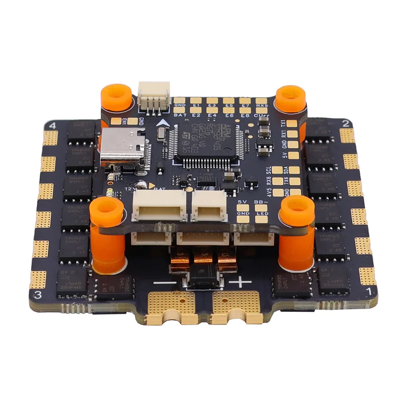 Стек HAKRC BLS 8S F4 90A, контроллер STM32F405 и регулятор 4-в-1