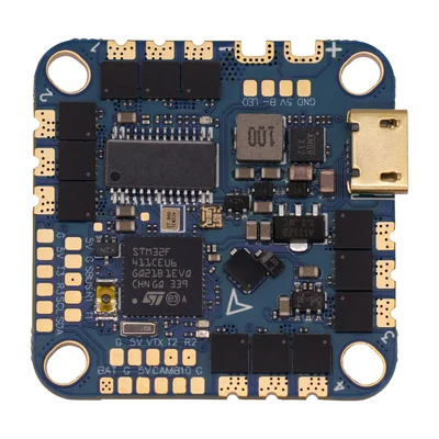 Полётный контроллер HAKRC F411 40A AIO, STM32F411 и регулятор 4-в-1 на 40 А