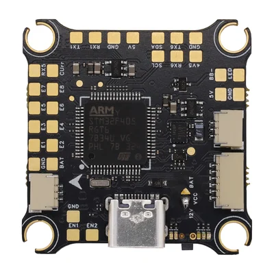 Полётный контроллер HAKRC F4551, STM32F405 и ICM42688, 6 UART, 2S–8S