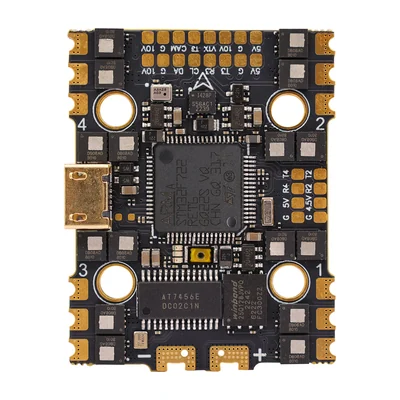 Полётный контроллер HAKRC F722 50A AIO, STM32F722 и регулятор BLHeli_32, два BEC