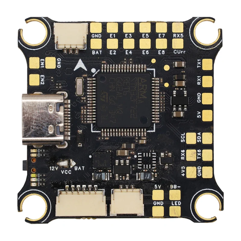 Полётный контроллер HAKRC F7251, STM32F722 и ICM42688, 30,5×30,5 мм
