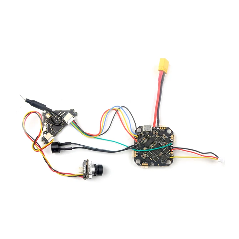 Полётный контроллер Happymodel Cine8 spare part —CrazybeeF4 PRO V3.1 flight controller built-in 12A Blheli_s ESC and Diversity 2.4g SPI Frsky rx