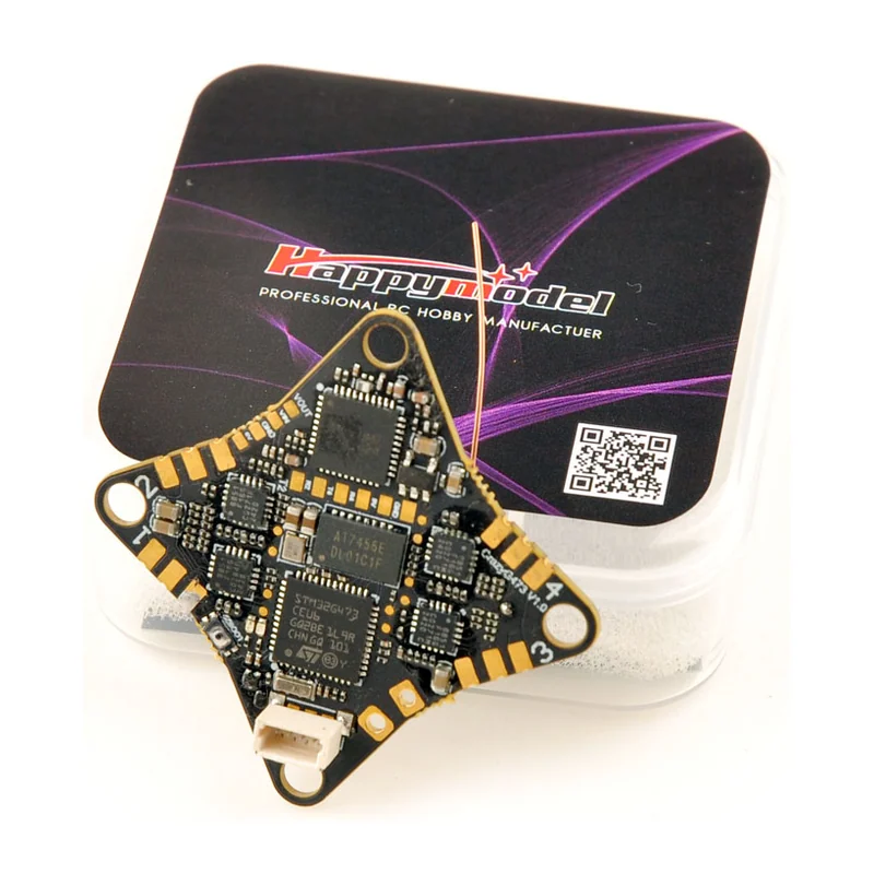 Полётный контроллер Happymodel CrazybeeG473 V1.0 AIO 5-IN-1 flight controller built-in UART ELRS and 5.8G openvtx