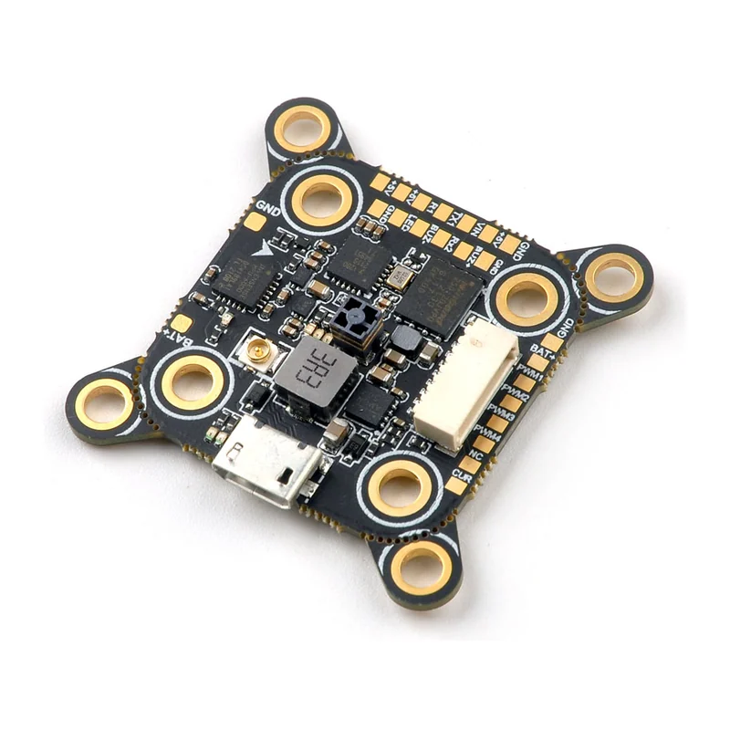 Полётный контроллер Happymodel Pancake 2-6S AIO F4 flight controller built-in SPI ELRS 2.4G and 400mw Openvtx