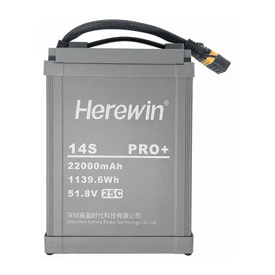 Батарея тяговая Herewin PRO+, 22 000 мА·ч, 14S1P, 51,8 В, 25C