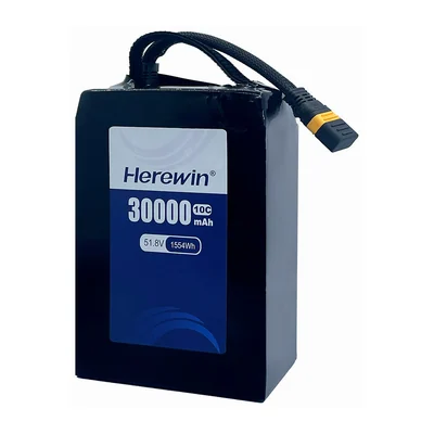 Батарея тяговая Herewin P12105212SH, LiHV, 30 000 мА·ч, 14S1P, 53,2 В, 25C, мягкий корпус