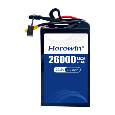 Батарея тяговая Herewin T1074208E, полутвердотельная, 26 000 мА·ч, 6S1P, 22,2 В, 10C