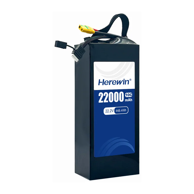 Батарея тяговая Herewin, 22000 мА·ч (22Ah), 6S1P, 22,2 В, 10C