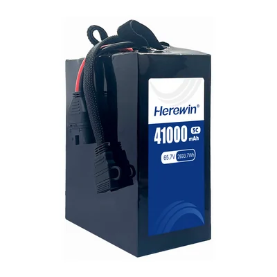 Полутвердотельные аккумуляторы Herewin 41 000 мА·ч, 12S–18S, 400 Вт·ч/кг, 8C