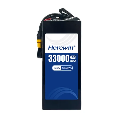 Батарея тяговая Herewin T1190190, полутвердотельная, 33 000 мА·ч, 14S1P, 53,2 В, 10C