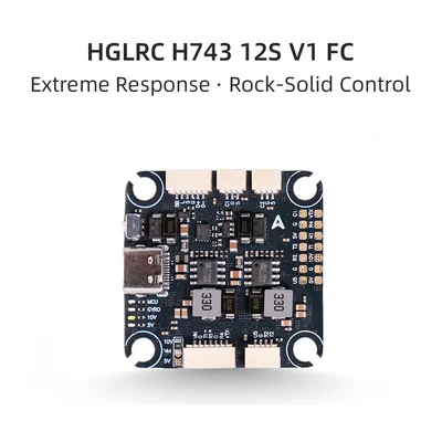 Полётный контроллер HGLRC H743 12S, гироскоп ICM42688