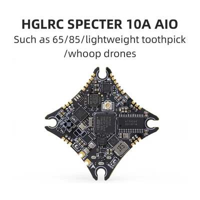 Полётный контроллер HGLRC SPECTER 10A AIO, ELRS 2,4 ГГц, VTX 400 мВт, 1–2S