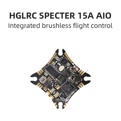 Полётный контроллер HGLRC SPECTER 15A AIO, ELRS 2,4 ГГц, 2–4S