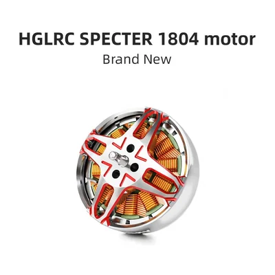 Мотор HGLRC SPECTER 1804 2450/3500KV, 4–6S, для 3–6-дюймовых дронов