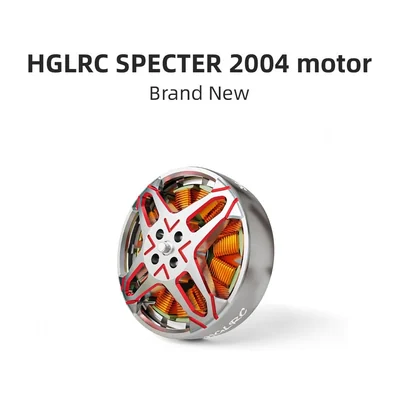 Мотор HGLRC SPECTER 2004 1800KV, 4–6S, для 3–5-дюймовых дронов