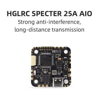 Полётный контроллер HGLRC SPECTER 25A AIO, F722, MPU6000, 3–6S