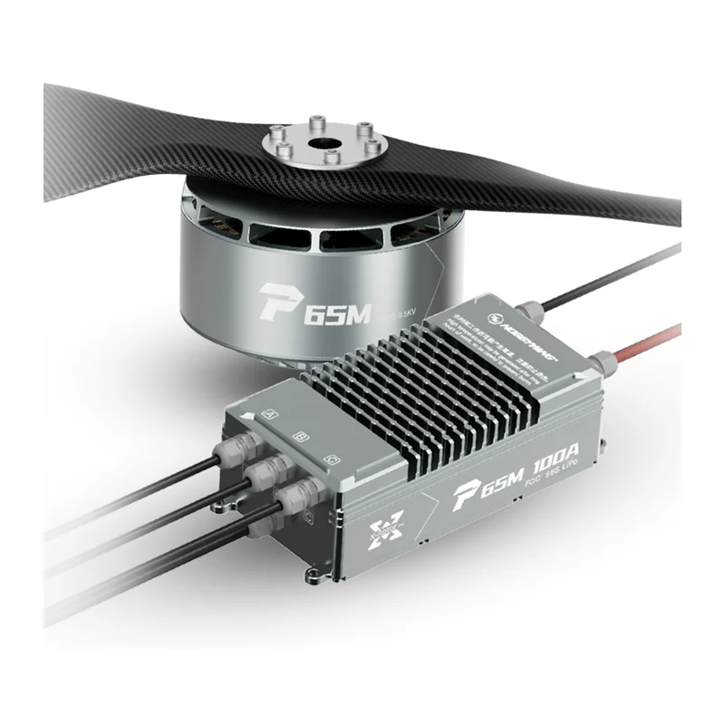 Высоковольтная силовая установка Hobbywing P65M, максимальная тяга 138 кг
