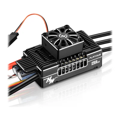 Регулятор хода Hobbywing Platinum 120A V5, 3–8S, BEC 5–12 В / 10 А