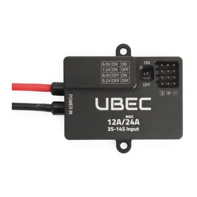 Стабилизатор Holybro UBEC 12A, 3–14S, выход 6–9,2 В, XT30