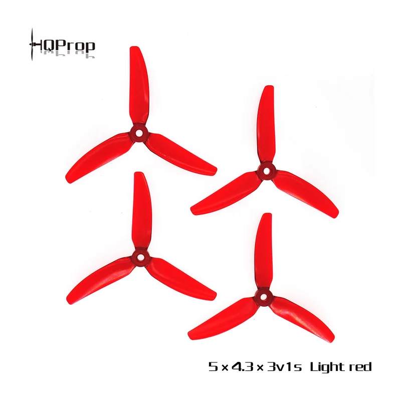Винт HQProp 5×4.3×3 V1S, трёхлопастной, 5″, поликарбонат