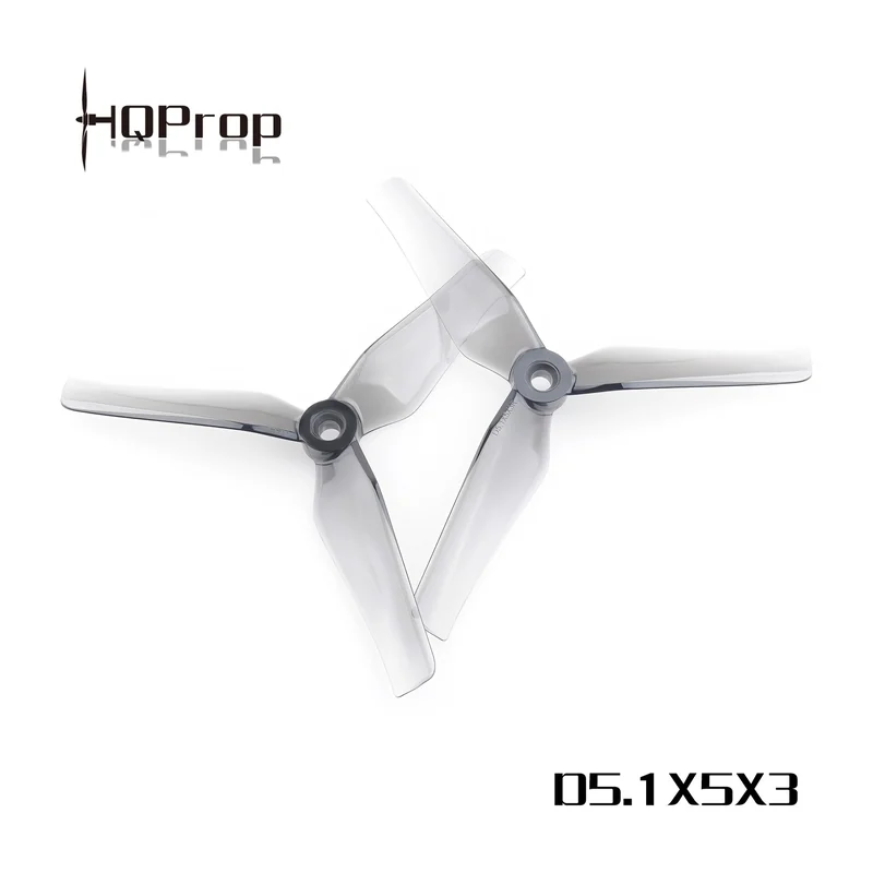 Винт HQProp D5.1×5×3, трёхлопастной, 5,1″, поликарбонат