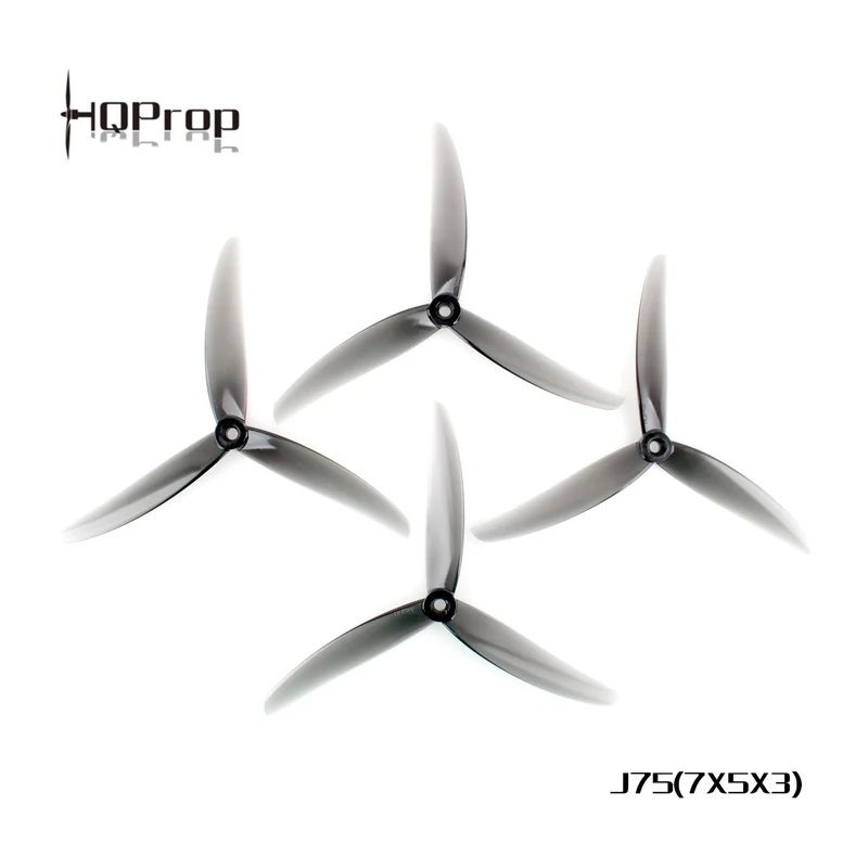 Винт HQProp J75 7×5×3, трёхлопастной, 7″, поликарбонат