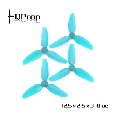 Винт HQProp T2.5×2.5×3, трёхлопастной, 2,5″, поликарбонат