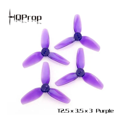 Винт HQProp T2.5×3.5×3, трёхлопастной, 2,5″, поликарбонат