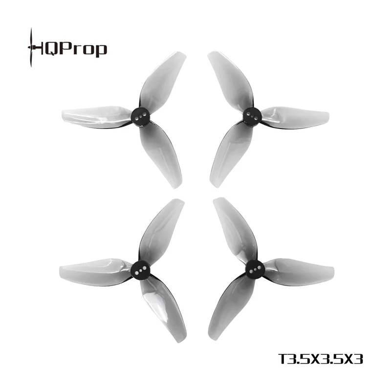 Винт HQProp T3.5×3.5×3, трёхлопастной, 3,5″, поликарбонат