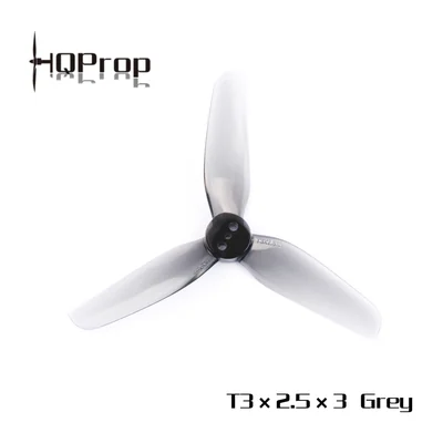 Винт HQProp T3×2.5×3, трёхлопастной, 3″, поликарбонат
