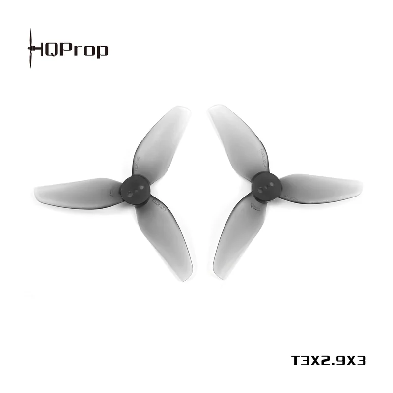 Винт HQProp T3×2.9×3, трёхлопастной, 3″, поликарбонат