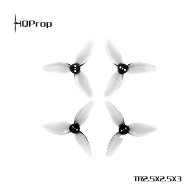 Винт HQProp TR2.5×2.5×3, трёхлопастной, 2,5″, поликарбонат
