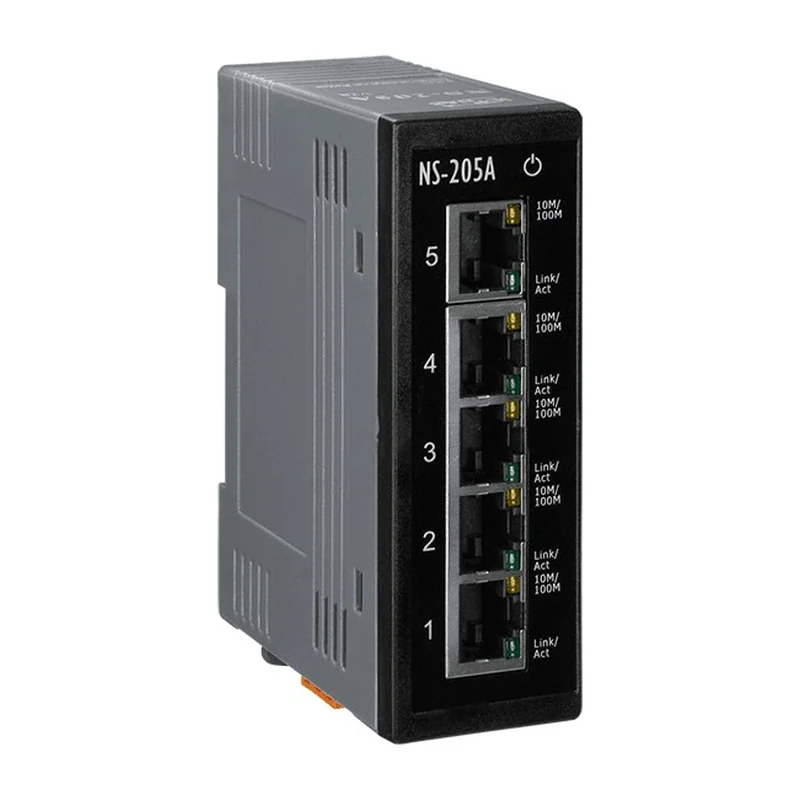 Промышленный коммутатор ICP DAS NS-205A, 5 портов, 10/100 Мбит/с