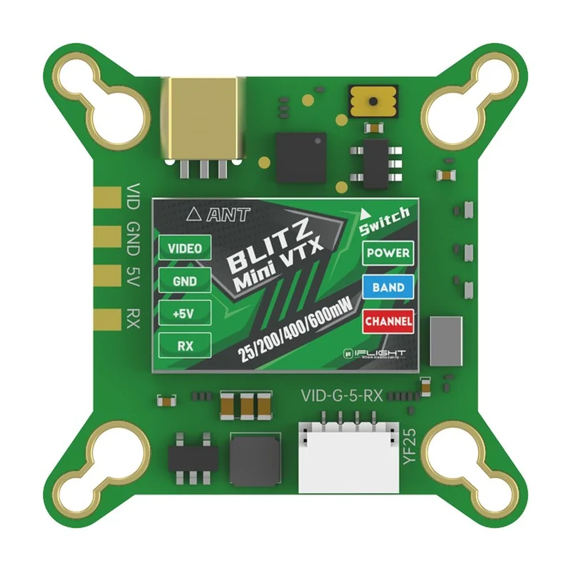 Видеопередатчик iFlight BLITZ Mini Force 5,8 ГГц, 600 мВт