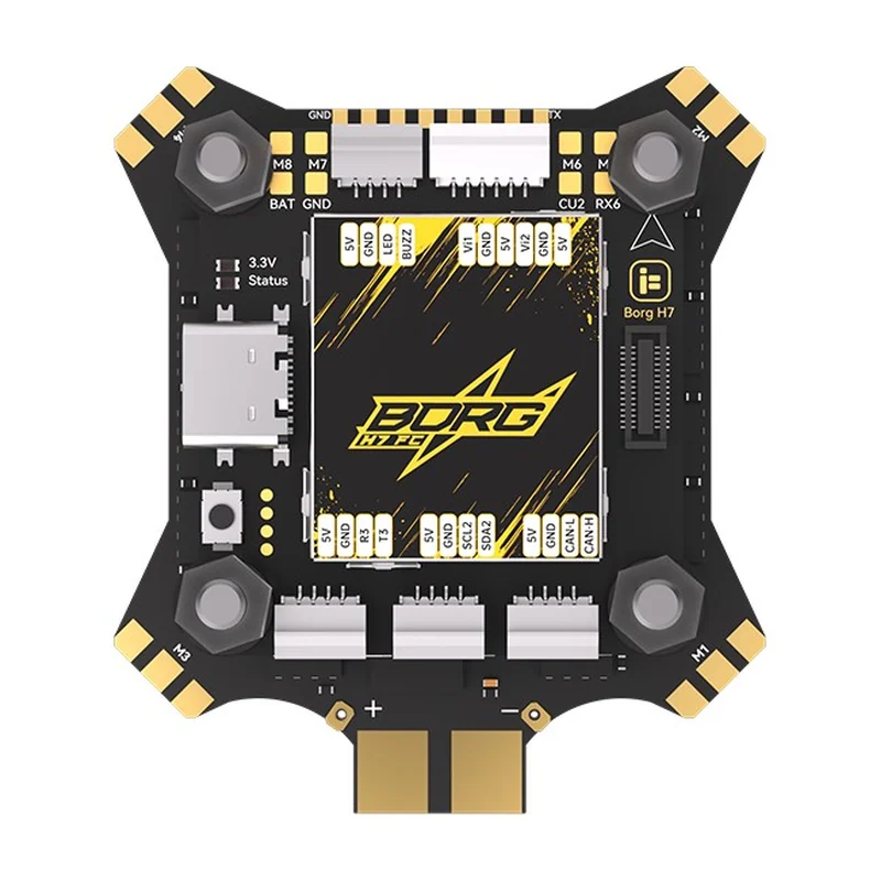 Стек iFlight Borg H7, контроллер и регулятор 60A 4-в-1, 4–12S