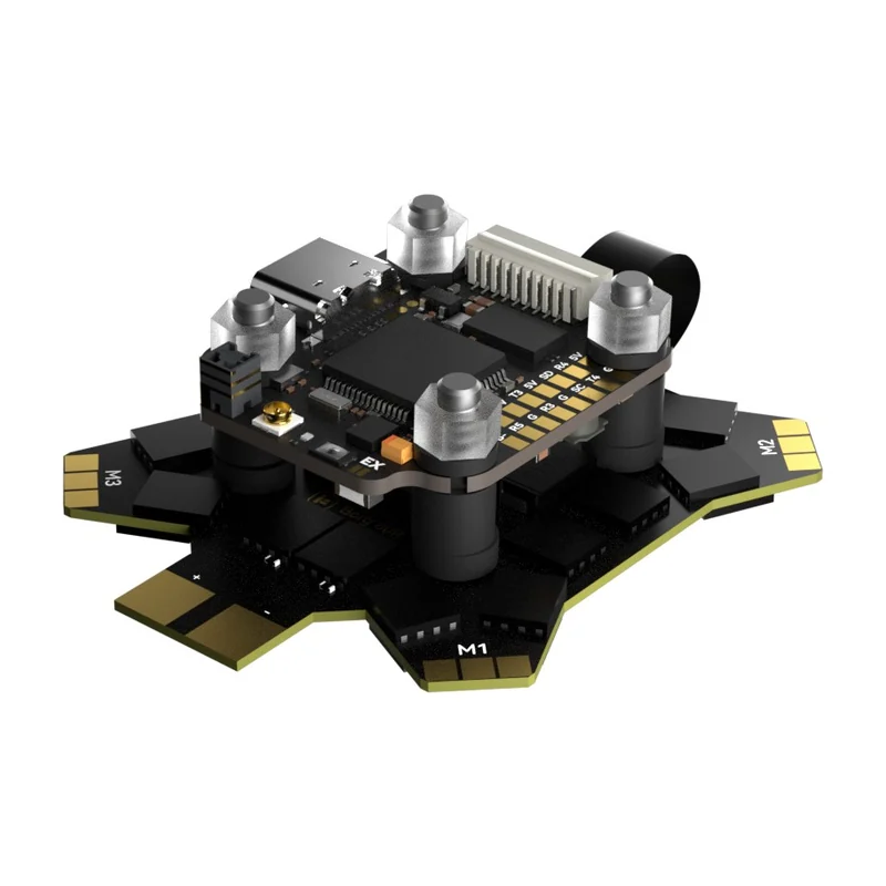 Стек iFlight Borg Mini F7, контроллер с приёмником ELRS и регулятор 60A 4-в-1, 4–8S