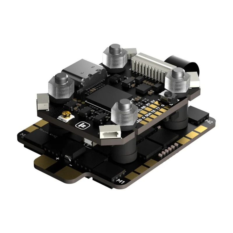 Стек iFlight Borg Mini H7, контроллер с приёмником ELRS и регулятор 60A 4-в-1 60RS, 4–8S