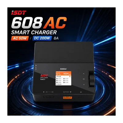Зарядное устройство ISDT 608AC, 200 Вт, 8 А, 1–6S